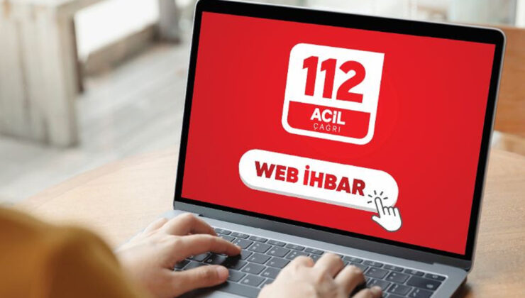 112 Web İhbar Sistemi hizmete açıldı