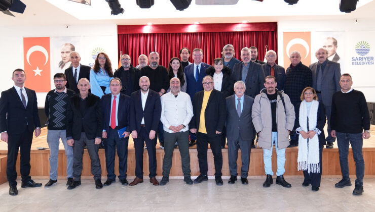 Sarıyer Belediye Başkanı Aksu, basın mensuplarını ağırladı