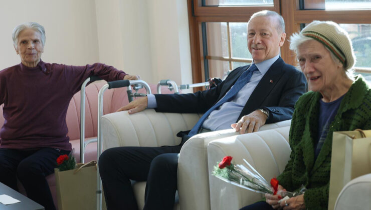 Erdoğan'dan Darülaceze'ye yeni yıl ziyareti