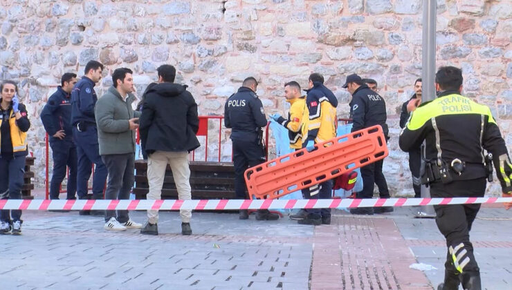 Galata Kulesi'nde feci ölüm