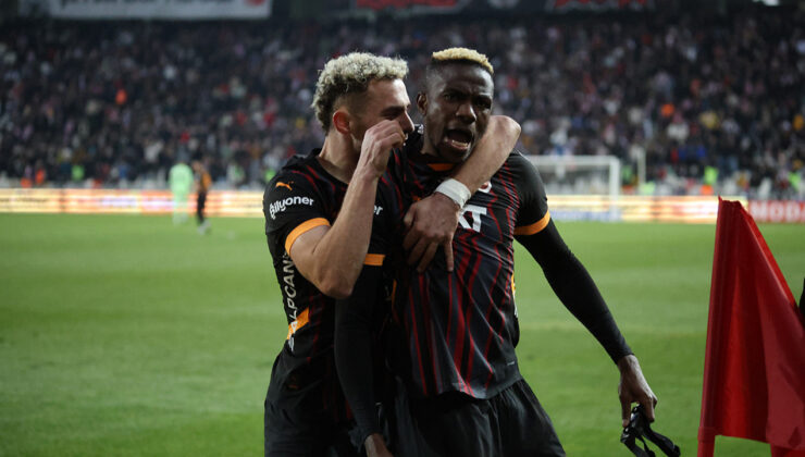 Galatasaray fırsatı kaçırmadı, gol yağmurundan zaferle çıktı