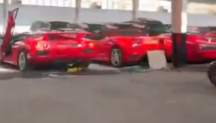 Esad'ın ultra lüks otomobillerini de ele geçirdiler