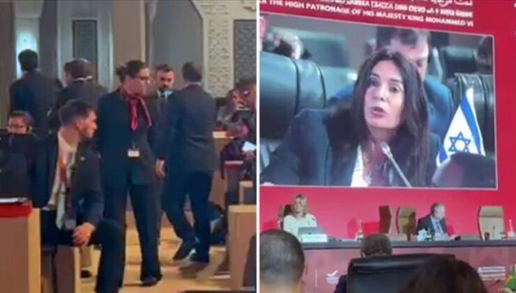 İsrailli bakan Fas’ta katıldığı konferansta protesto edildi