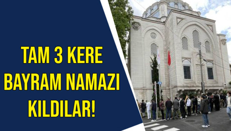 Tokyo’da Bayram namazı üç defa kılındı
