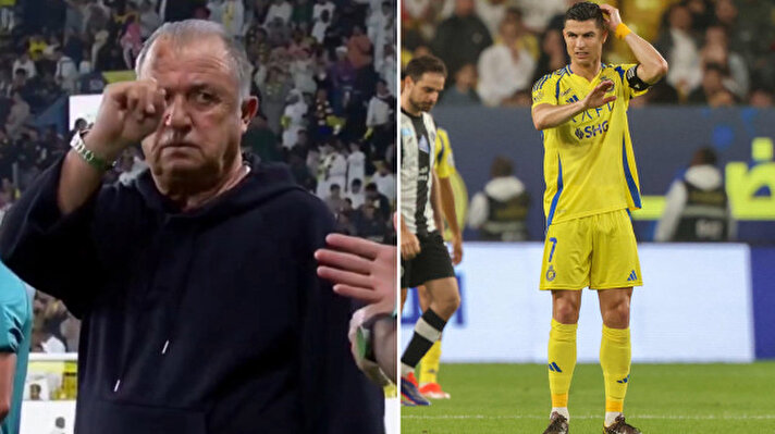 Fatih Terim’in Ronaldo tepkisi sosyal medyayı salladı