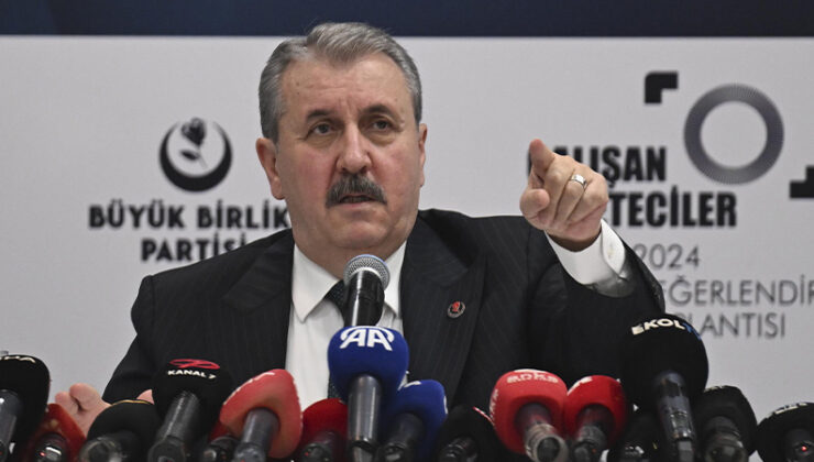 Mustafa Destici’den ‘açılım’ itirazı: Ortaklarımızın niyetinden şüphemiz yok ama…