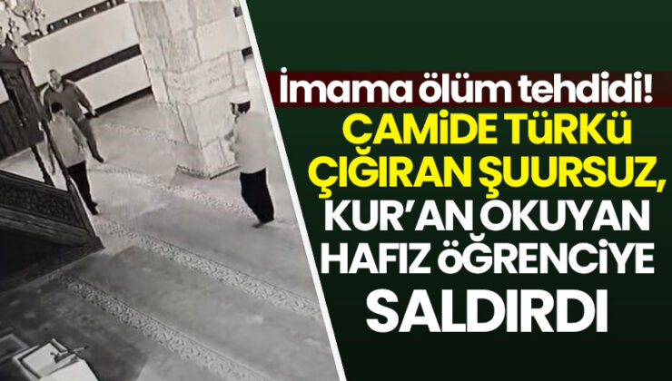 İmamı öldürmekle tehdit etti! 13 yaşındaki genç hafız camide saldırıya uğradı