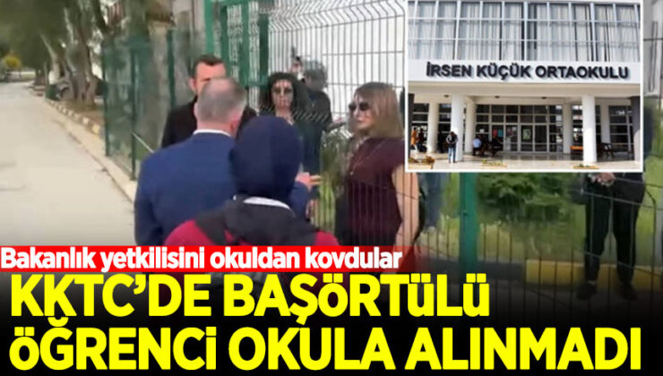 KKTC’de başörtülü öğrenci okula alınmadı