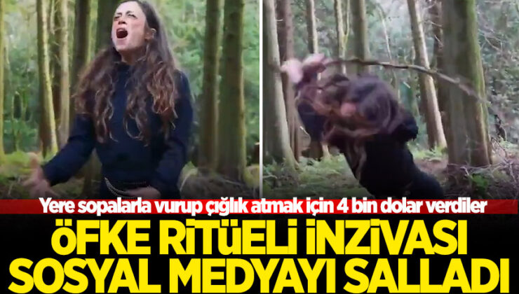 Öfke ritüeli inzivası sosyal medyada gündem oldu!