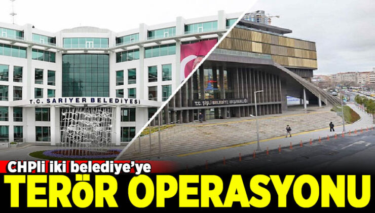 CHPli iki Belediye'ye operasyon