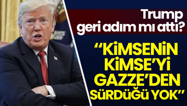 Trump, Gazze konusunda geri adım mı attı?