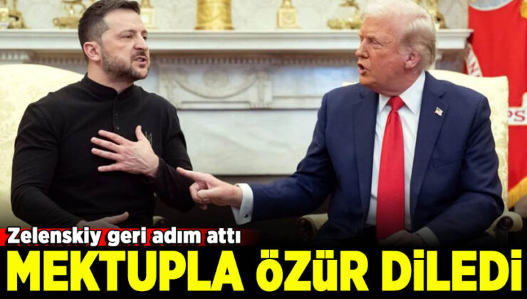 Ukrayna Devlet Başkanı Zelensky, Trump’a gönderdiği mektupta özür diledi