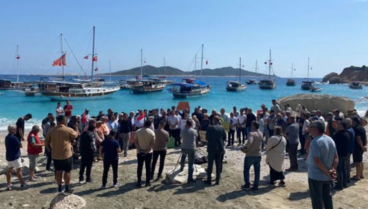 Halkın tepkisi sonuç verdi… Kaş Gerenlik Koyu ihalesi iptal edildi!