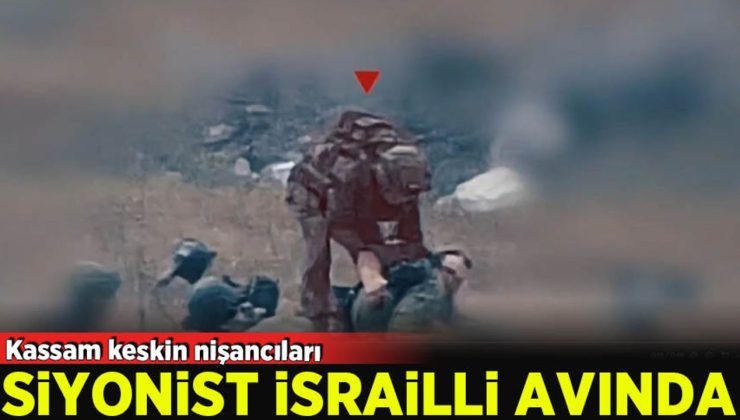 Kassam tugaylarının keskin nişancı operasyonlardan yeni görüntüler