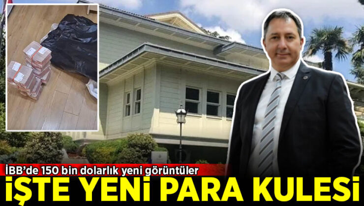 İBB’de 150 bin dolarlık yeni para kulesi