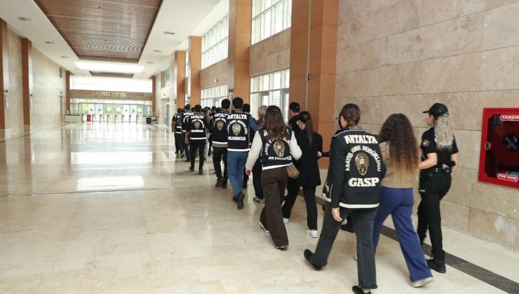 Antalya’da Fuhuş Operasyonu: 8 Gözaltı, 1 Tutuklama