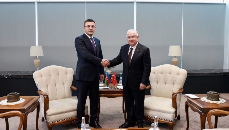 Bakan Güler, Azerbaycan Savunma Bakan Yardımcısı Gurbanov’u Kabul Etti