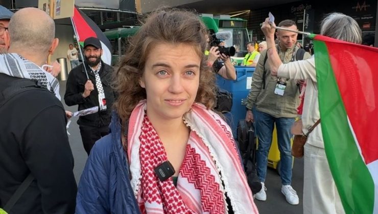 Basel’de Aktivistler, İsrail’in Eurovision Katılımına Karşı Eylem Düzenliyor