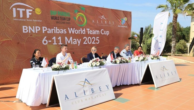 BNP Paribas Dünya Takım Kupası Basın Toplantısı Antalya’da Yapıldı