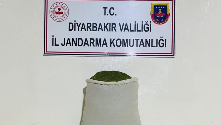Diyarbakır Lice’de 77 Kilogram Esrar Operasyonu