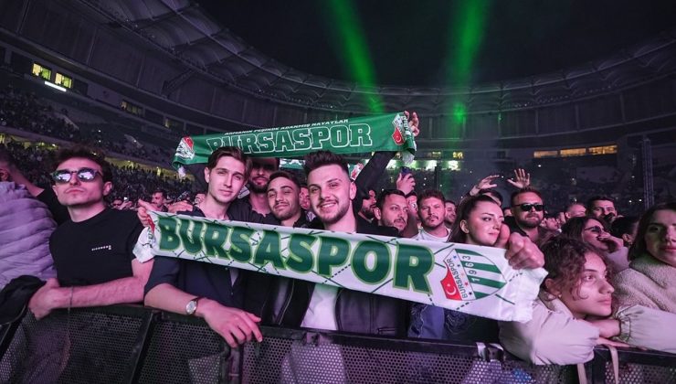 DJ Mahmut Orhan, Bursaspor İçin Muhteşem Bir Konser Verdi