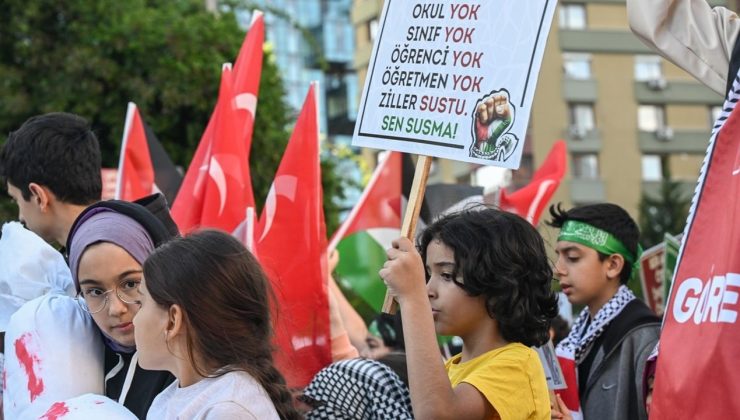 ABD Büyükelçiliği Önünde Kalabalık Eylem