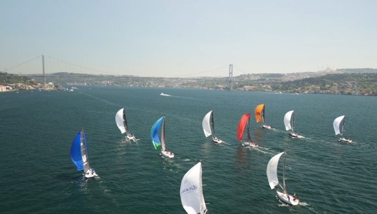 İstanbul Boğazı’nda Dünya Yat Yarışları Coşkusu