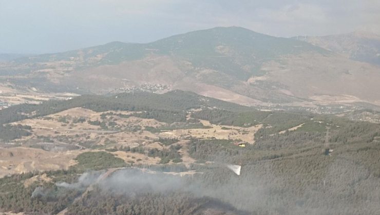 İzmir Aliağa’da Orman Yangını Kontrol Altına Alındı