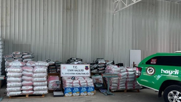 İzmir’de 14 Ton Sahte Hayvan Maması Ele Geçirildi
