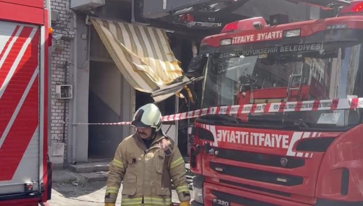 Kağıthane’de Motosiklet Tamirhanesinde Yangın: 1 Ölü, 1 Yaralı