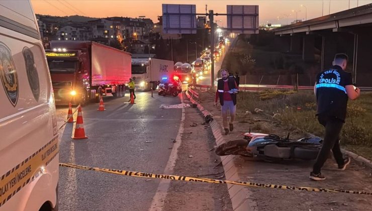 Kocaeli’de Motosiklet- Beton Mikseri Kazası: Bir Kişi Hayatını Kaybetti