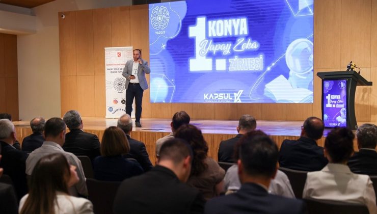Konya 1. Yapay Zeka Zirvesi Gerçekleştirildi