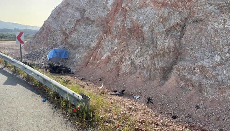 Manisa’da Motosiklet Kazası: 1 Ölü, 1 Yaralı