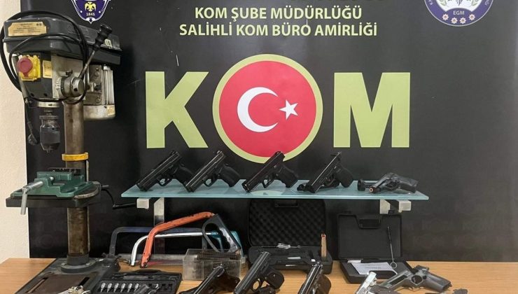 Manisa’da Yasa Dışı Silah Ticaretine Tutuklama