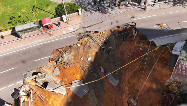 Sarıyer’deki Çökme Olayında Yol Trafiğe Kapandı, İnşaat Mühürlenecek