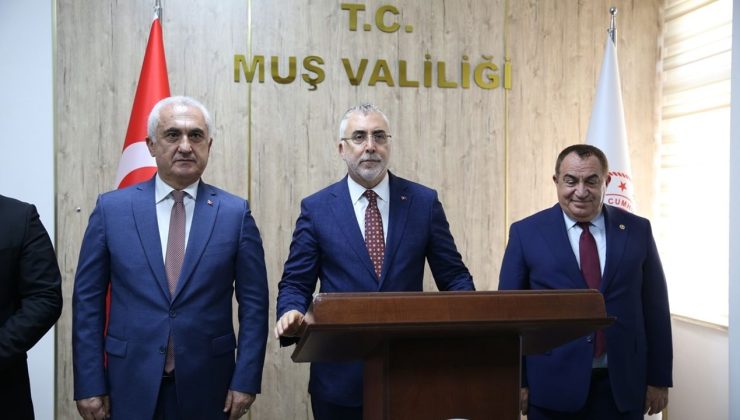 Bakan Işıkhan Muş’ta Çalışma Hayatı Buluşmaları’nda Terörsüz Türkiye Vizyonunu Açıkladı