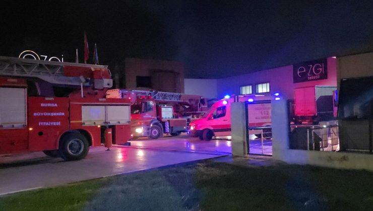 Bursa’da Tekstil Fabrikasında Yangın: Olay Kontrol Altına Alındı