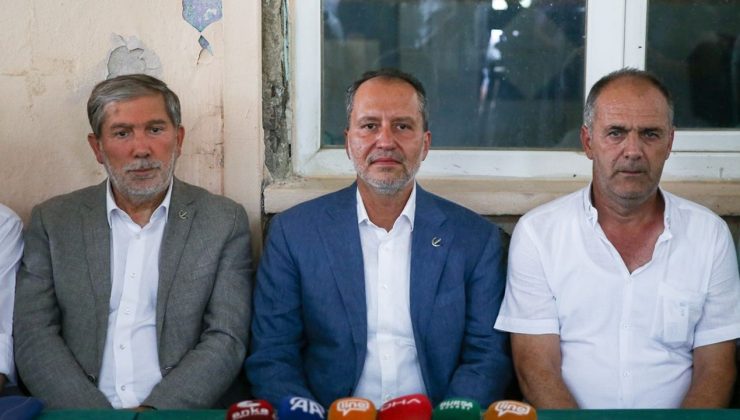 Erbakan Bursa’da Orman Yangınından Etkilenen Mahalleyi Ziyaret Etti