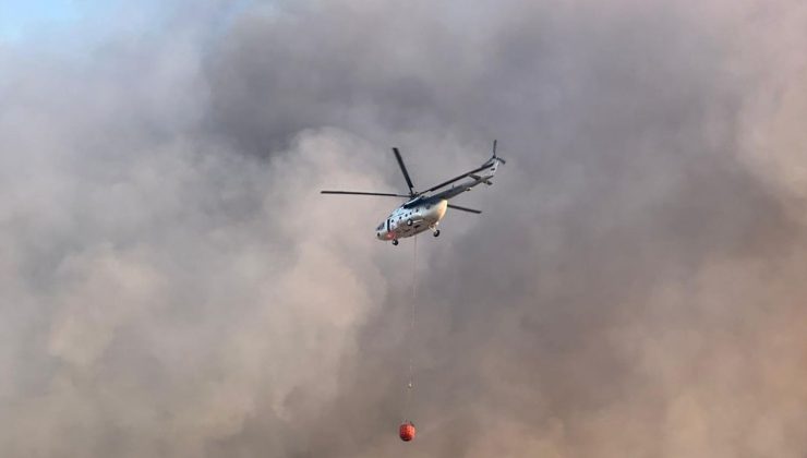 Uşak’ta Orman Yangınına Hızla Müdahale Ediliyor
