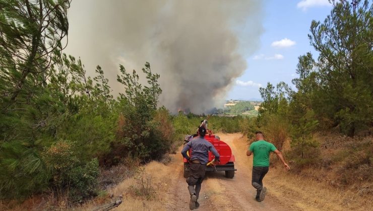 Çanakkale Bayramiç’te Orman Yangını: 3 Köy Boşaltıldı
