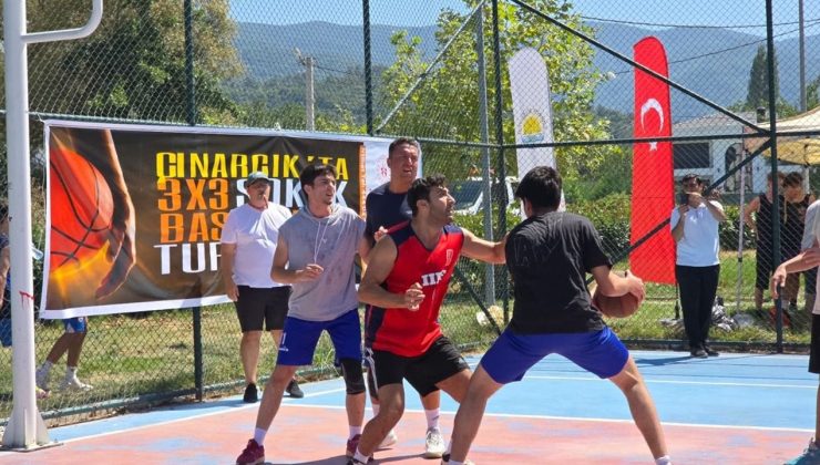 Çınarcık’ta 3×3 Sokak Basketbol Turnuvası Yoğun İlgiyle Gerçekleştirildi