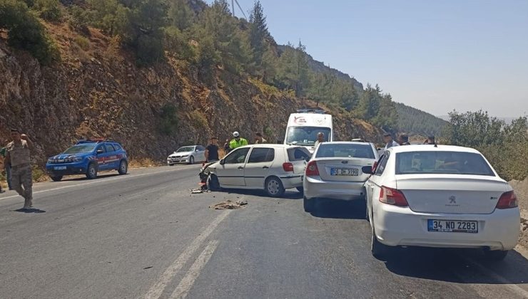 Gaziantep’te Zincirleme Trafik Kazasında 9 Yaralı