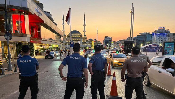 İstanbul’da huzur uygulaması: 1147 gözaltı