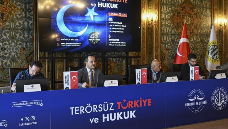 İstanbul’da ‘Terörsüz Türkiye ve Hukuk’ Paneli Gerçekleşti