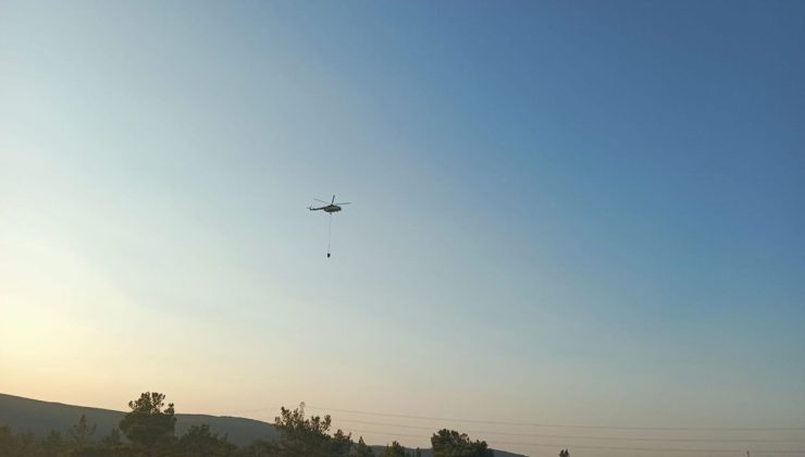 İzmir Urla’daki Yangın Kontrol Altında: Tarım Alanından Ormana Sıçradı