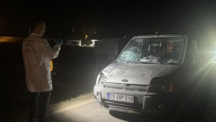 Karaman’da Hafif Ticari Araç Yaya Kadın Çarptı, Hayatını Kaybetti
