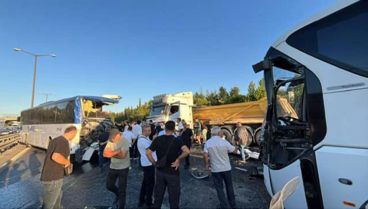 TEM Otoyolu’nda zincirleme kaza: 1 ölü, 16 yaralı