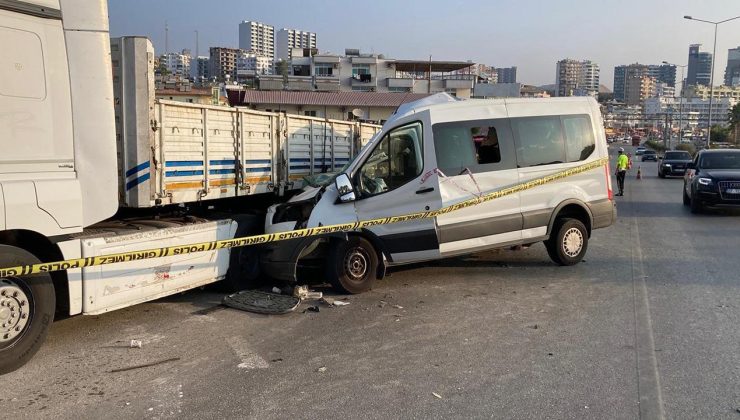 Mersin’de 2 kişinin öldüğü kazada sürücü tutuklandı