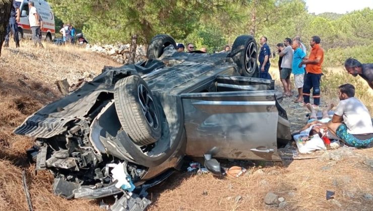 Muğla’da Trafik Kazası: 5 Yaralı