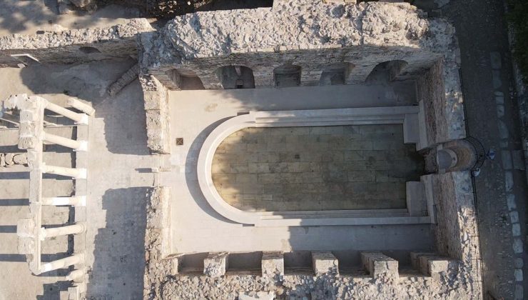 Stratonikeia Antik Kenti’nde 1900 Yıl Sonra Roma Hamamına Su Aktı